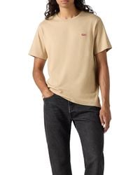 Levi's - Ss Original Hm Tee Chino Jersey - Lyst