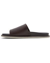 Vanære Touhou hastighed ALDO Alaydia Leather Sandals in Black for Men | Lyst