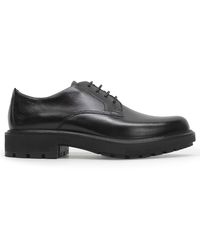 Ecco - S Metropole Oslo Leather Black Shoes 10 Uk - Lyst