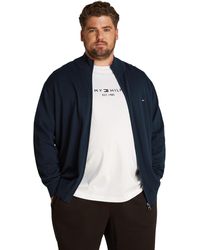 Tommy Hilfiger - 's Essential Cotton Mock Neck Jumper With Zip - Lyst