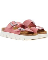 Birkenstock - Arizona Papillio Chunky Candy Women's Pink Sandals - Eur 39 - Lyst