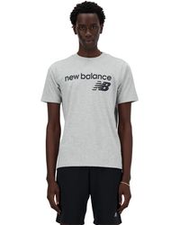 New Balance - Logo Graphic T-Shirt - Lyst