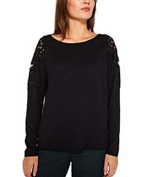 Esprit Suéter para Mujer - Negro