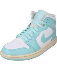 Nike - Air Jordan 1 Mid Trainers BQ6472 Sneakers Schuhe - Lyst