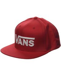 Vans Drop V II Snapback Gorra de béisbol - Rojo