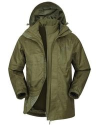 Mountain Warehouse - In-1 wasserdichte Outdoor--Jacke - wasserabweisende Laufjacke und Arbeitsjacke bei Regen für - Lyst