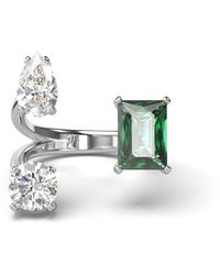 Swarovski - Mesmera Open Ring - Lyst