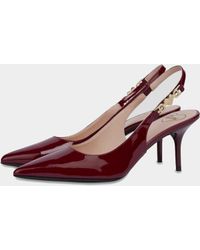 Love Moschino - Escarpins en cuir - Lyst