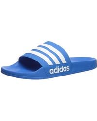 adidas blue sandals