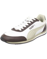 PUMA - Rio Racer L Sneaker,white/chocolate Brown/spray Green,8.5 D(m) Us - Lyst