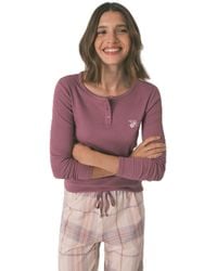 Women'secret - Pijama de ga Pantalón Largo Colección Daily Rose - Lyst