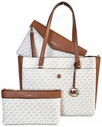 Michael Kors - Maisie Large Pebbled Leather 3-in-1 Tote Bag - Lyst