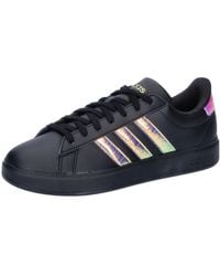 adidas - Sneaker Grand Court 2.0 Core Black/Gold Met. 40 2/3 - Lyst