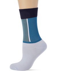 Falke Socken Soft Study - Baumwollmischung, 1 Paar, Blau (Powder Blue 6248), Größe: 39-42