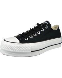 Converse - Chuck Taylor All Star Platform Clean Leather 561681c - Lyst