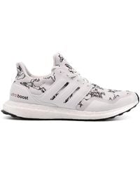 adidas - Disney X Ultra Boost Dna Trainers Sneakers Shoes Fv6049 Cloud White/cloud White/blue - Lyst