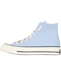 Converse - Sneakers Chuck 70 Hi Alte Color Azzurro da Uomo o Donna 37.5 - Lyst