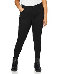 Levi's - 720 high rise super skinny jeans negro 52797 0000 - Lyst
