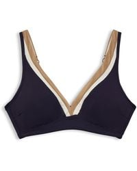 Esprit - Dreifarbiges Bikinitop für große Cups - Lyst