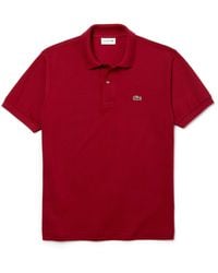 Lacoste - Short Sleeve Pique L.12.12 Classic Fit Polo Shirt - Lyst