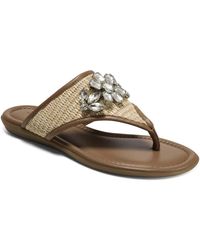 Aerosoles Women's Chester Flip-Flop Sandals - Woven Upper, Comfort Footbed - View #9