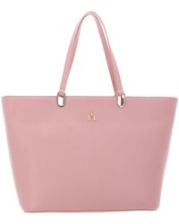 Tommy Hilfiger - TH Timeless Tote M Soothing Pink - Lyst