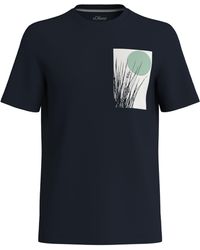 S.oliver - Big Size 2148389 T-Shirt mit Frontprint - Lyst