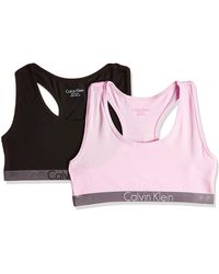 Calvin Klein 2 Pack Bralette Corsetto - Rosa