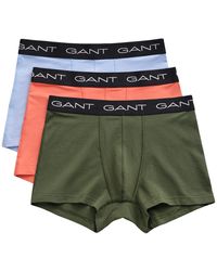 GANT - Trunk 3-pack Boxer Shorts - Lyst