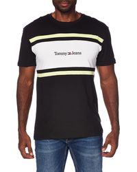 Tommy Hilfiger - Tommy Jeans T-shirt pour homme à manches courtes TJM CLSC Linear Cut & Sew tee DM0DM16313 - Lyst