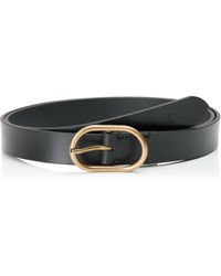 Calvin Klein - 8719965074583 Vrouwen Casual Center Pin Gesp 25mm Lv04k7010g Vaste Riem - Lyst