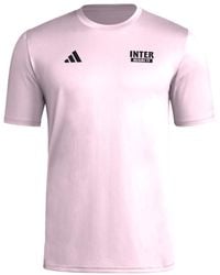 adidas - Inter Miami Cf Local Warp Pre-game Short Sleeve T-shirt - Lyst