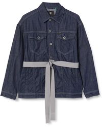 G-Star RAW 3301 Real Boyfriend Jacket - Blue