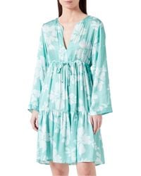 Replay - Kleid Langarm aus Viskose - Lyst
