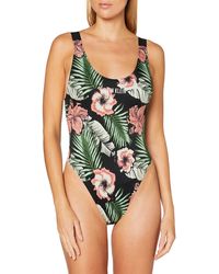 Calvin Klein Scoop One Piece-rp Parte de Arriba de Bikini - Negro