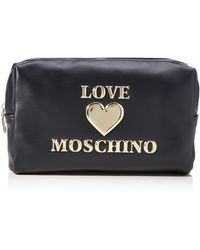 Trousse e beauty case Love Moschino da donna | Sconto online fino al 20% |  Lyst