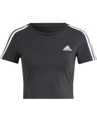 adidas - Essentials 3-Stripes Tee T-Shirt - Lyst