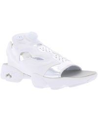 Reebok - Classic Instapump Fury Sandal Mag Sandal White With Heel Strap - Lyst