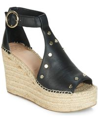 Guess Sandali Tacchi E Plateau Platino | Sandali Tacchi E Plateau Donna  100% Pelle | Lalilina