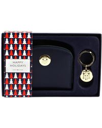 Tommy Hilfiger - Th Chic Med Wallet And Charm Gp Space Blue - Lyst