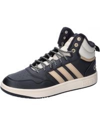 adidas - Hoops 3.0 Mid Lifestyle Basketball Classic Fur Lining Winterized Shoes - Lyst