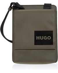 HUGO - Quantum_ns Flap Shoulder Bag - Lyst