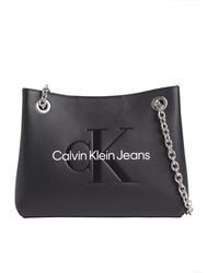 Calvin Klein - Sculpted Shoulder Bag24 Mono - Lyst