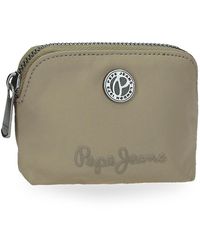 Pepe Jeans - Corin Porte-Monnaie Vert 11,5 x 8,5 x 1,5 cm Polyester et PU by Joumma Bags - Lyst