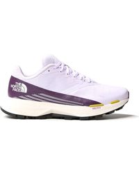 The North Face - Vectiv Levitum Traillaufschuh ICY Lilac/Black Currant 40.5 - Lyst