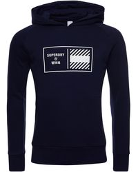 Superdry - Train Core Hood Sweatshirt Met Capuchon Voor - Lyst