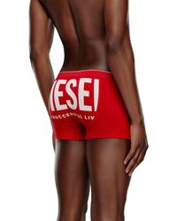 DIESEL - Boxer Briefs With Maxi Back Print - Lyst