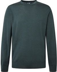 Hackett - Gmd Merino Silk Crew Sweater - Lyst