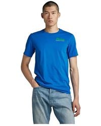 G-Star - G-Star Para Hombre Camiseta Photographer Graphic Slim - Lyst