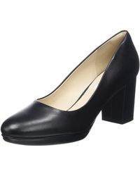 clarks kelda hope black leather